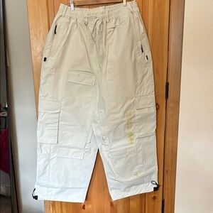 BSRABBIT 5Cargo 3L Super Wide Ventilation Pants Cream XL Snow Never Been Worn